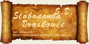 Slobodanka Drašković vizit kartica